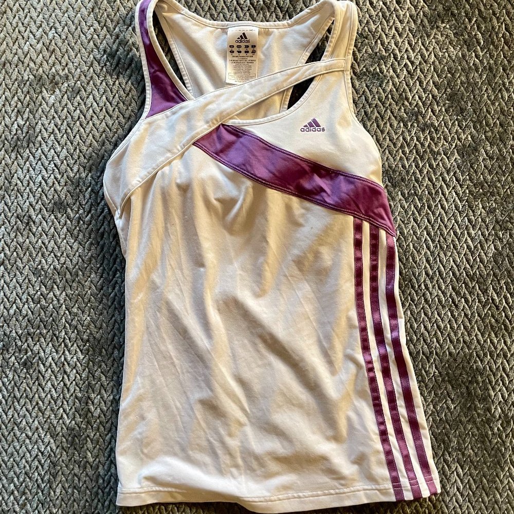Adidas racerback workout tank top